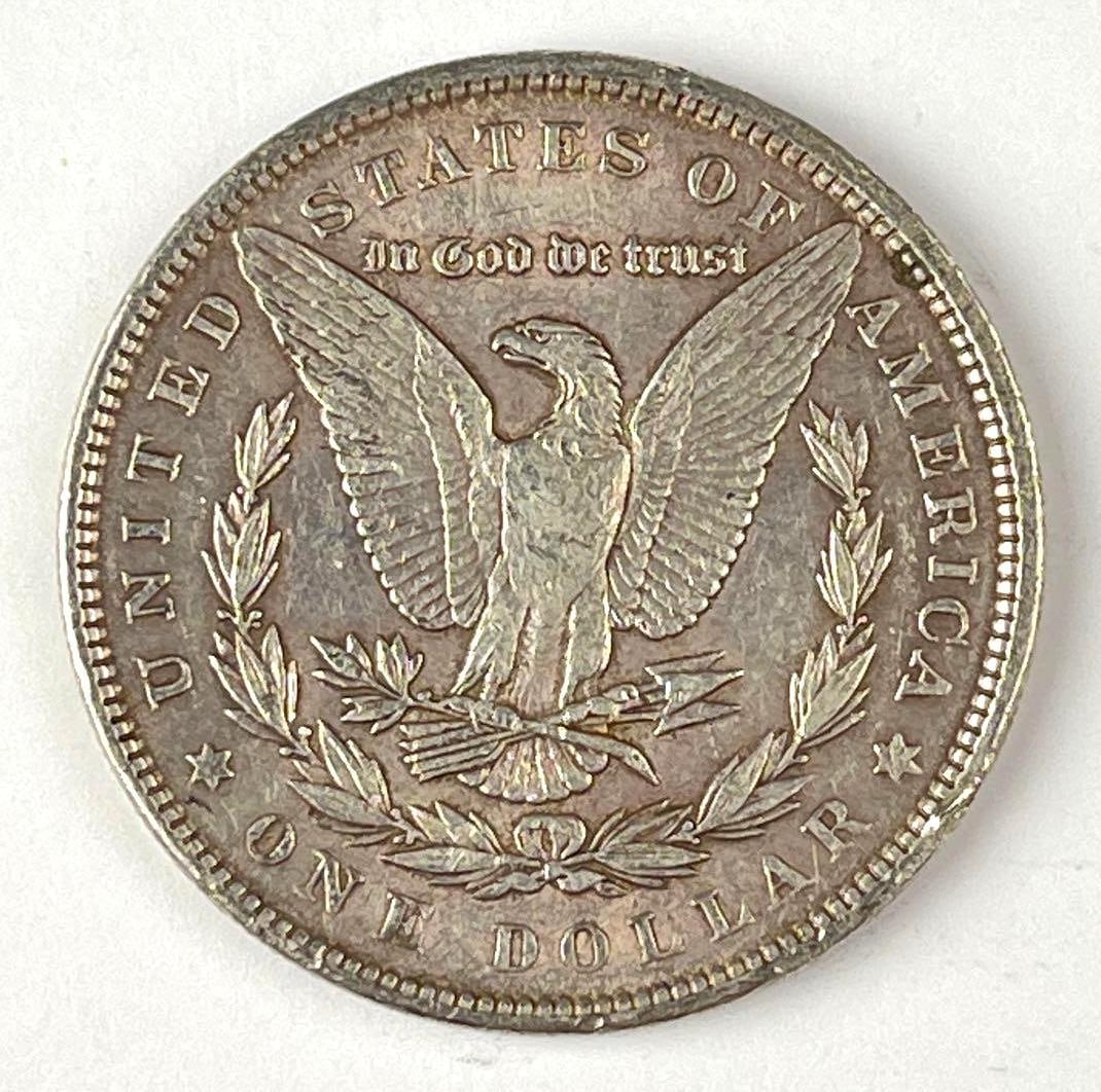 1890 US Morgan Silver Dollar - 2