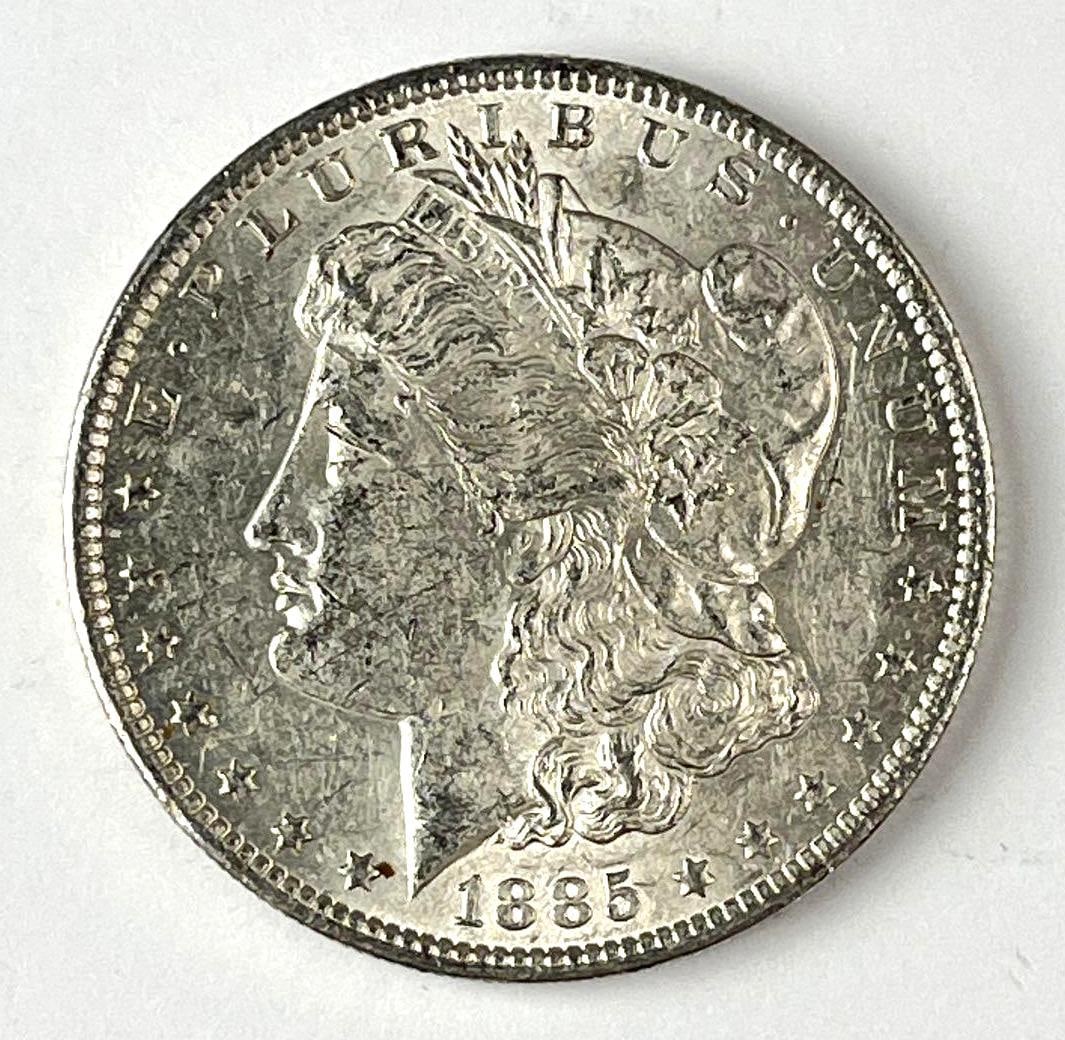 1885 O US Morgan Silver Dollar: 1885 O US Morgan Silver Dollar