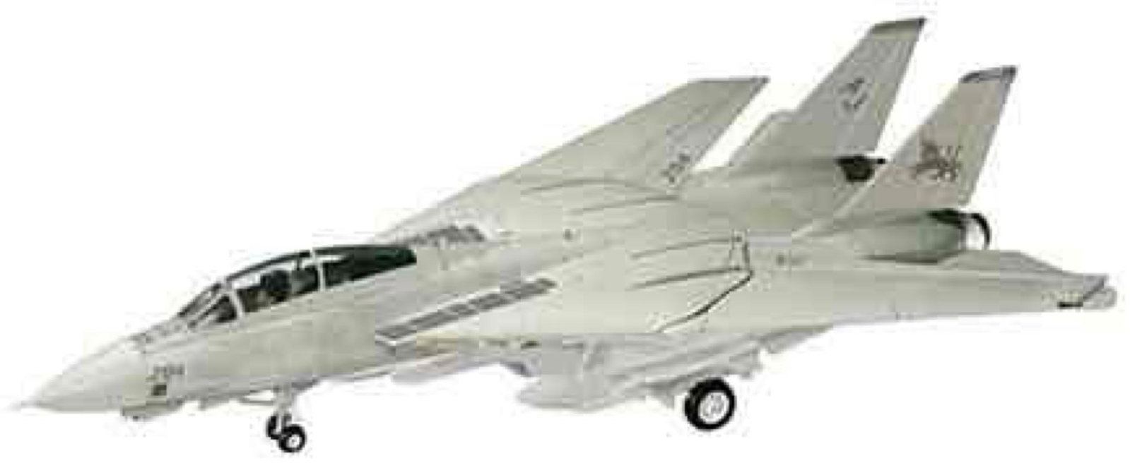 Franklin Mint Amour Collection F14 Tomcat Jet Last Mission: Die-cast, 1/48 scale, sealed in original box, box measures 7 1/2 inches H x 14 3/4 inches W x 21 1/2 inches D