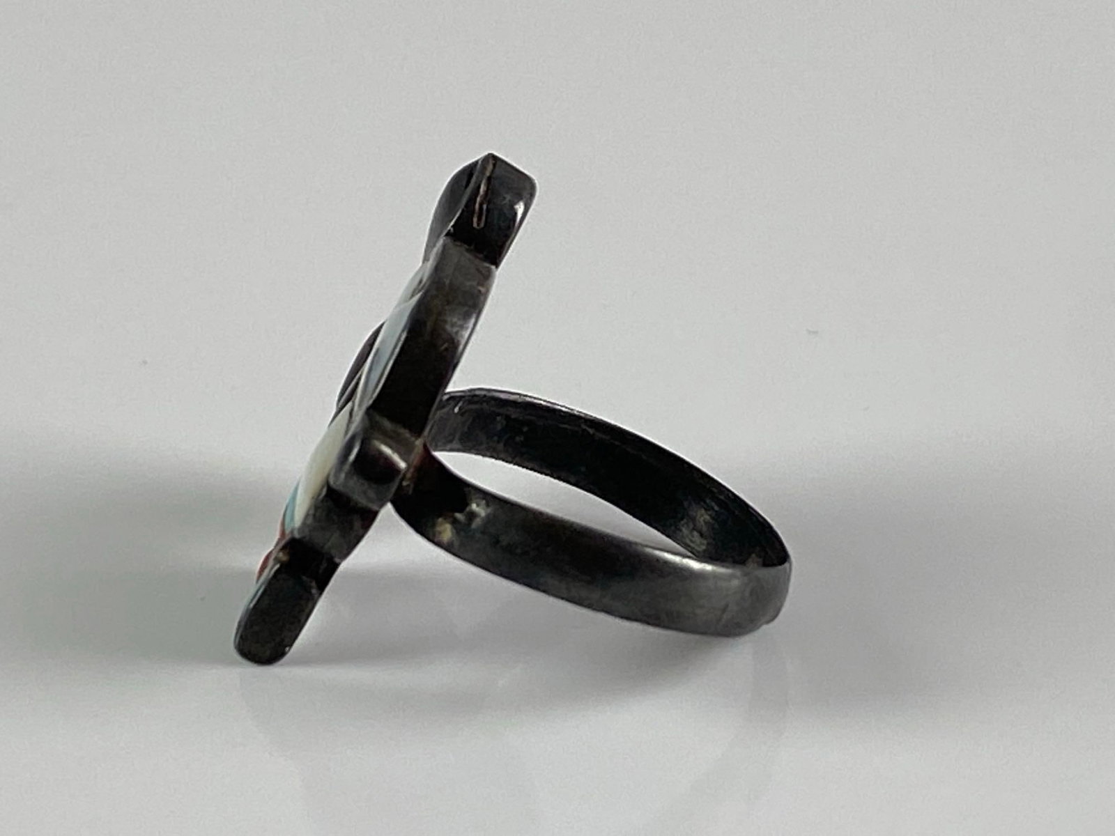 Sterling Silver Mickey Mouse Multi-Stone Ring - 2
