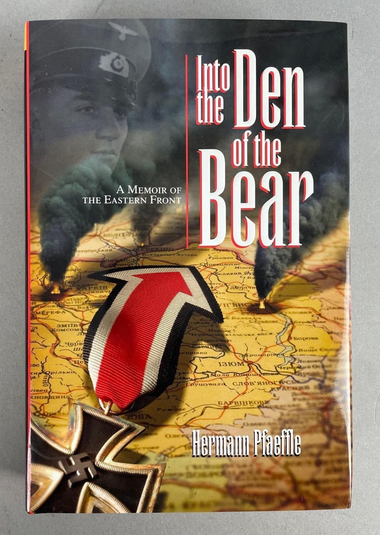 Author Signed Into the Den of the Bear Hardcover Book (1 of 3)