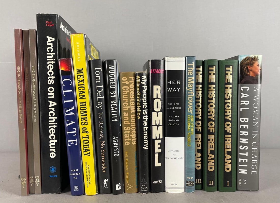 Group of Assorted Nonfiction Hardcover Books (1 of 2)