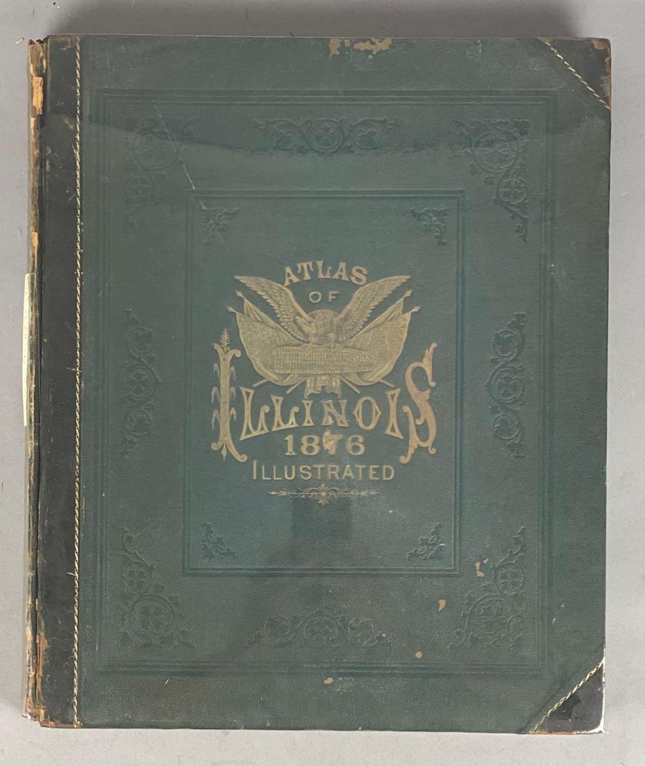 1876 Illustrated Atlas of Illinois (1 of 10)