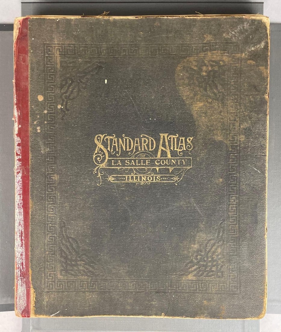 1929 Brock and Co. Standard Atlas of Lasalle County Illinois (1 of 11)