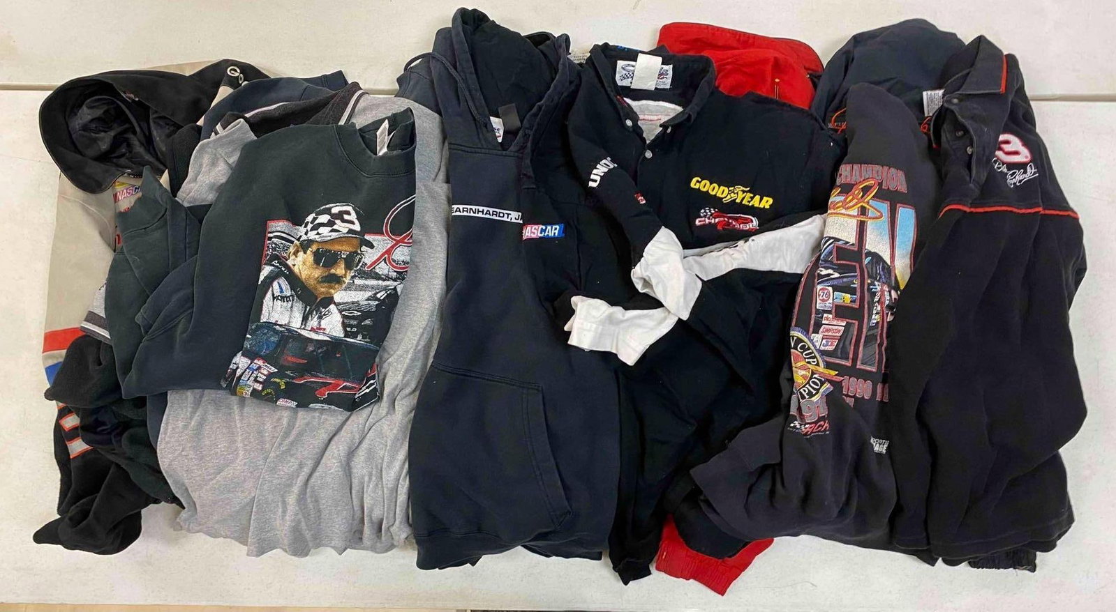Group of Assorted NASCAR Themed Shirts and Jackets (1 of 3)