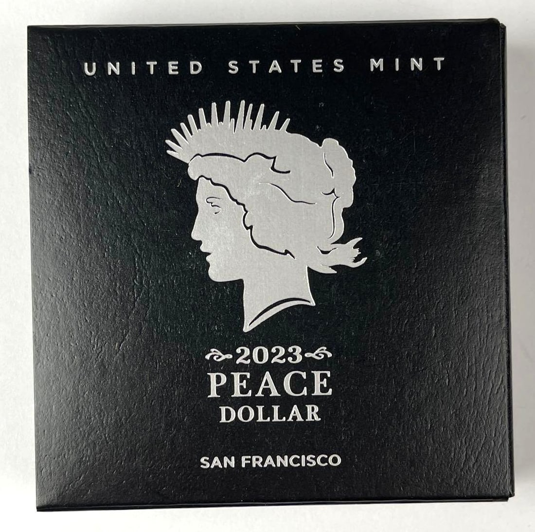 2023 S US Mint Peace Silver Proof Dollar: Includes COA