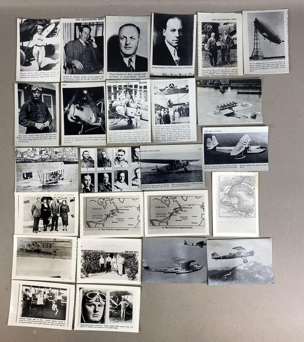 Group of 20+ Vintage Aviation Photos. (1 of 3)