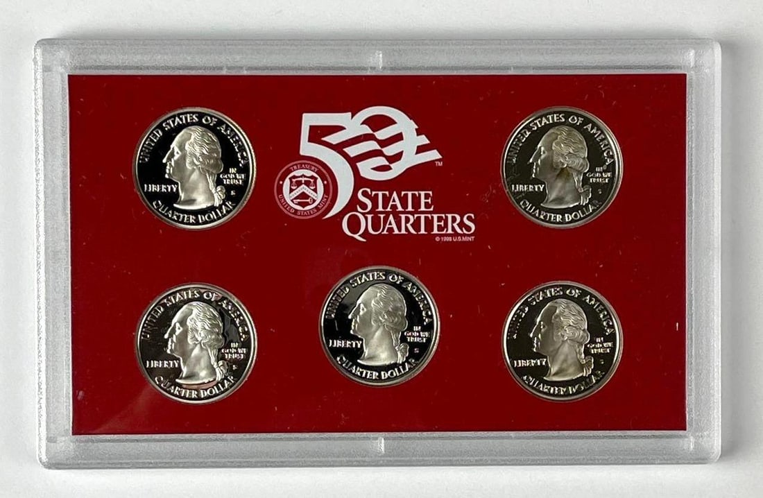 2006 US Mint 50 State Quarters Silver Proof Set - 2