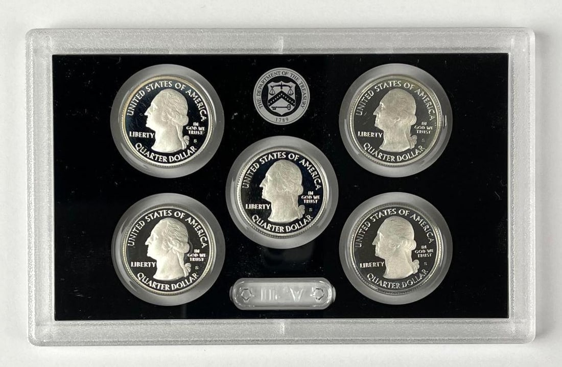 2016 US Mint ATB Quarters Silver Proof Set - 2