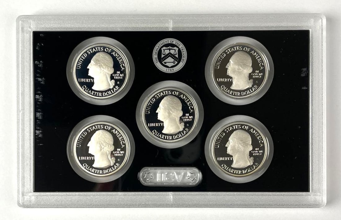 2018 US Mint ATB Quarters Silver Proof Set - 2