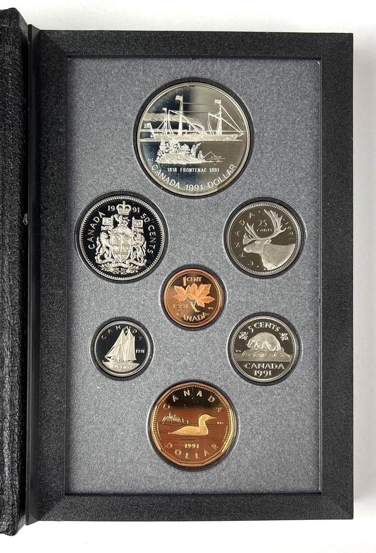 1991 Canadian Coin Proof Set: Includes COA