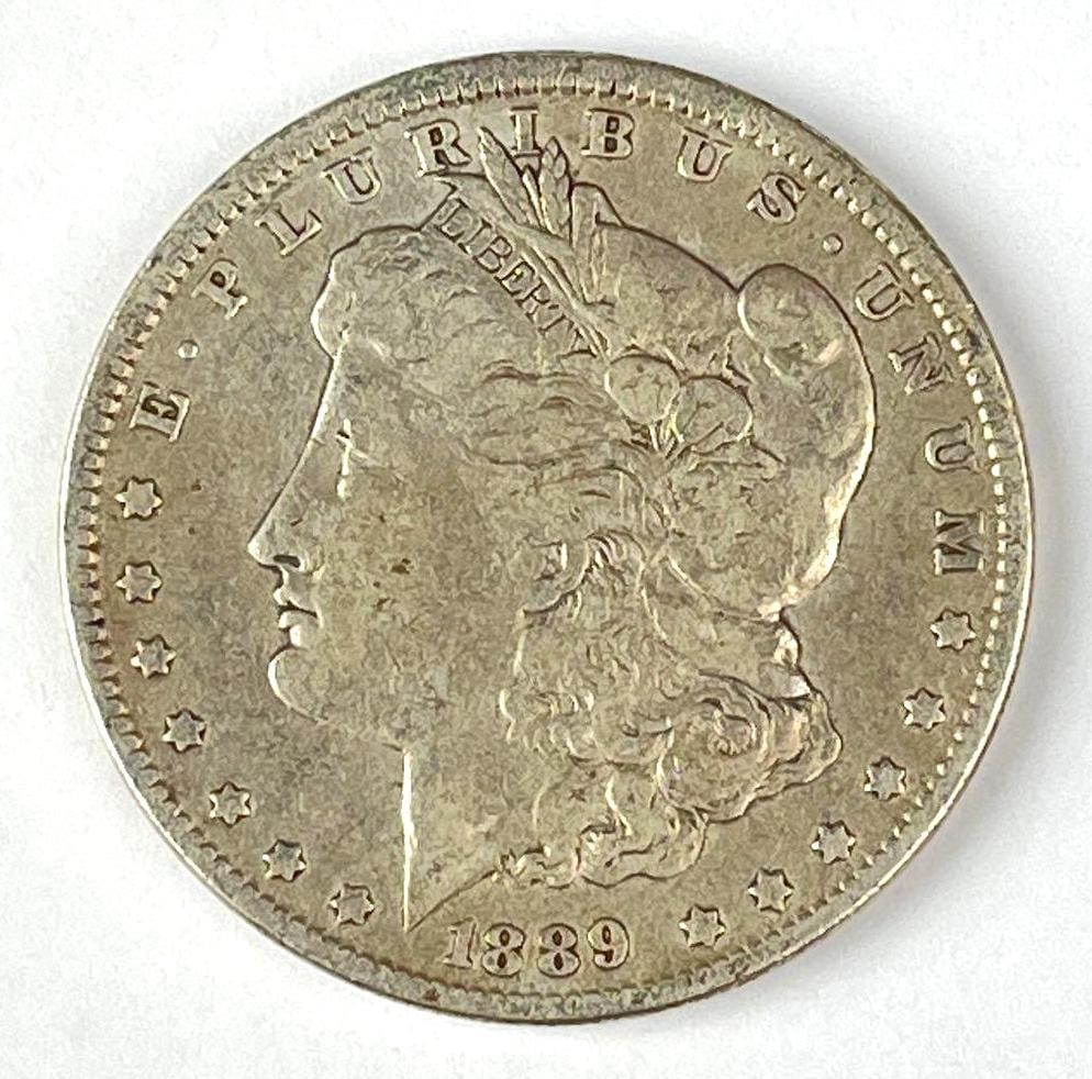 1889 US Morgan Silver Dollar: 1889 US Morgan Silver Dollar