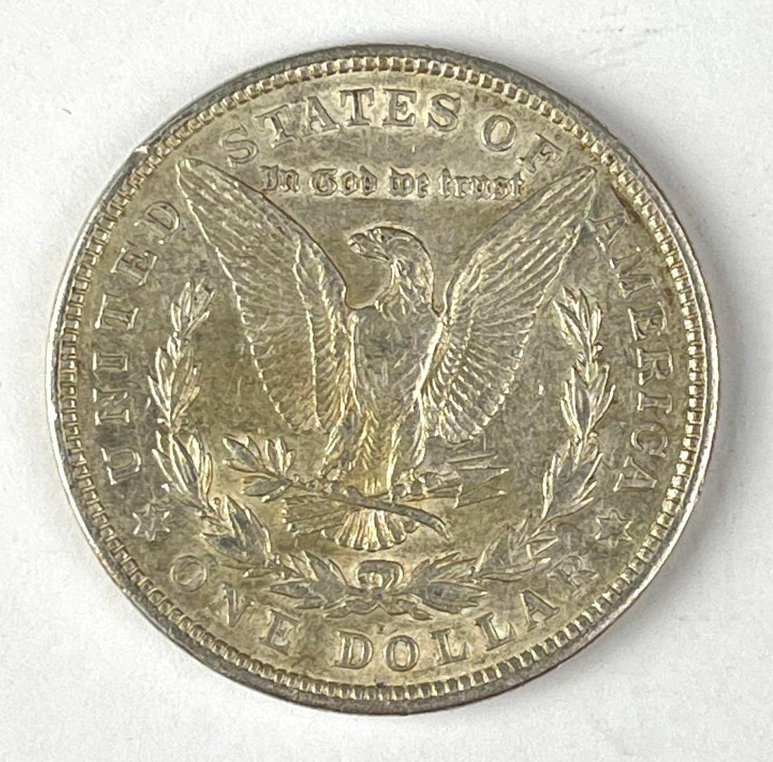 1921 D US Morgan Silver Dollar - 2