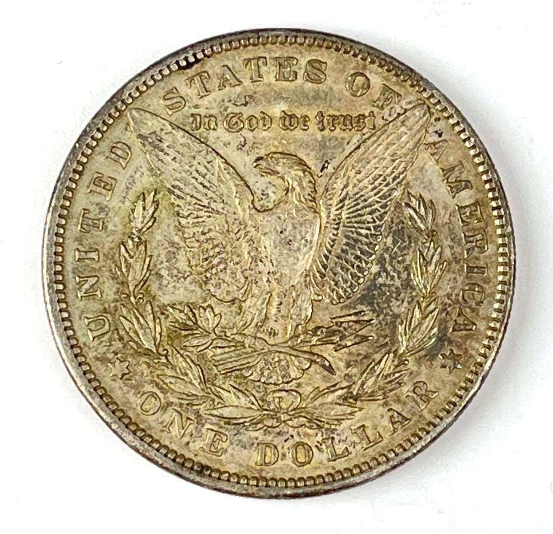 1898 US Morgan Silver Dollar - 2