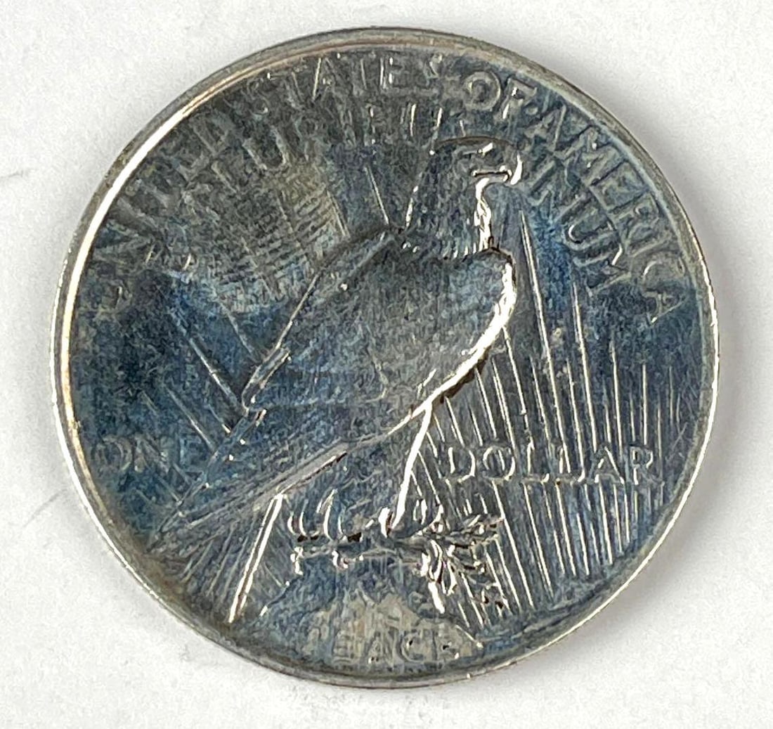 1922 US Peace Silver Dollar - 2
