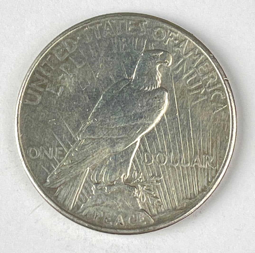 1925 US Peace Silver Dollar - 2