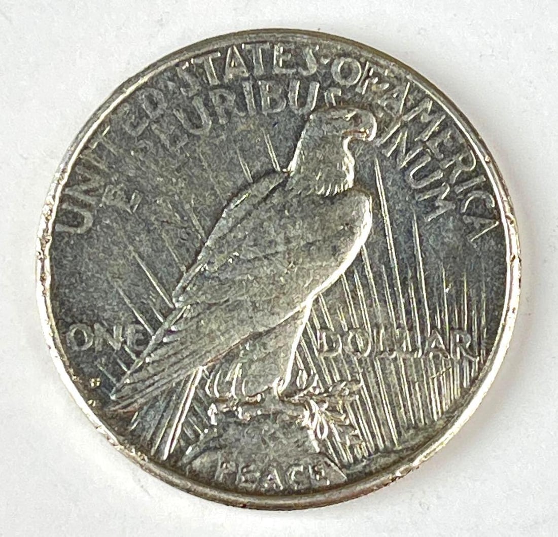 1925 S US Peace Silver Dollar - 2