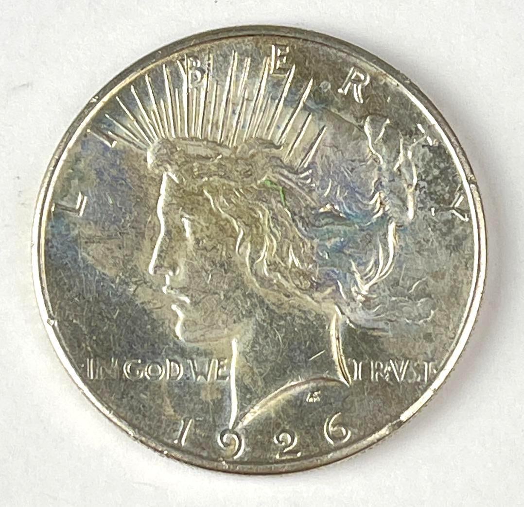 1926 S US Peace Silver Dollar (1 of 2)