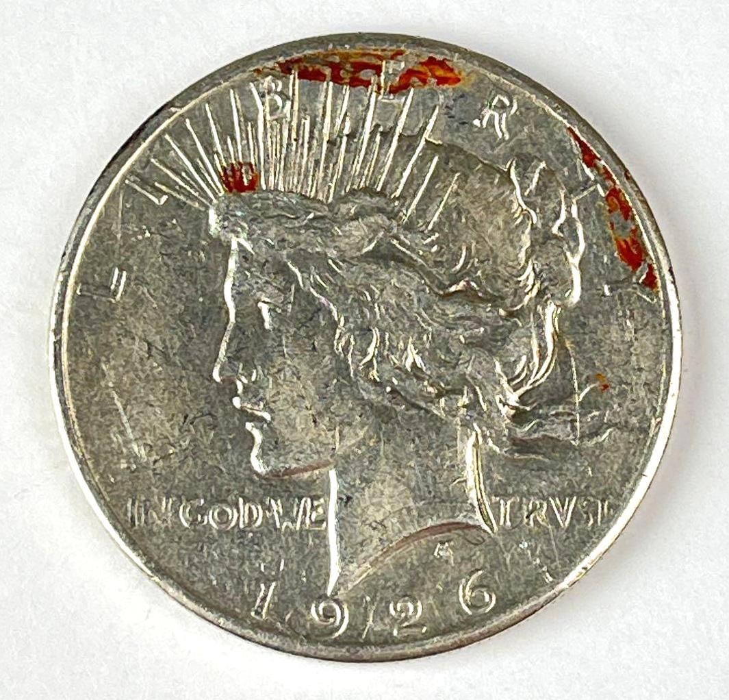 1926 US Peace Silver Dollar (1 of 2)