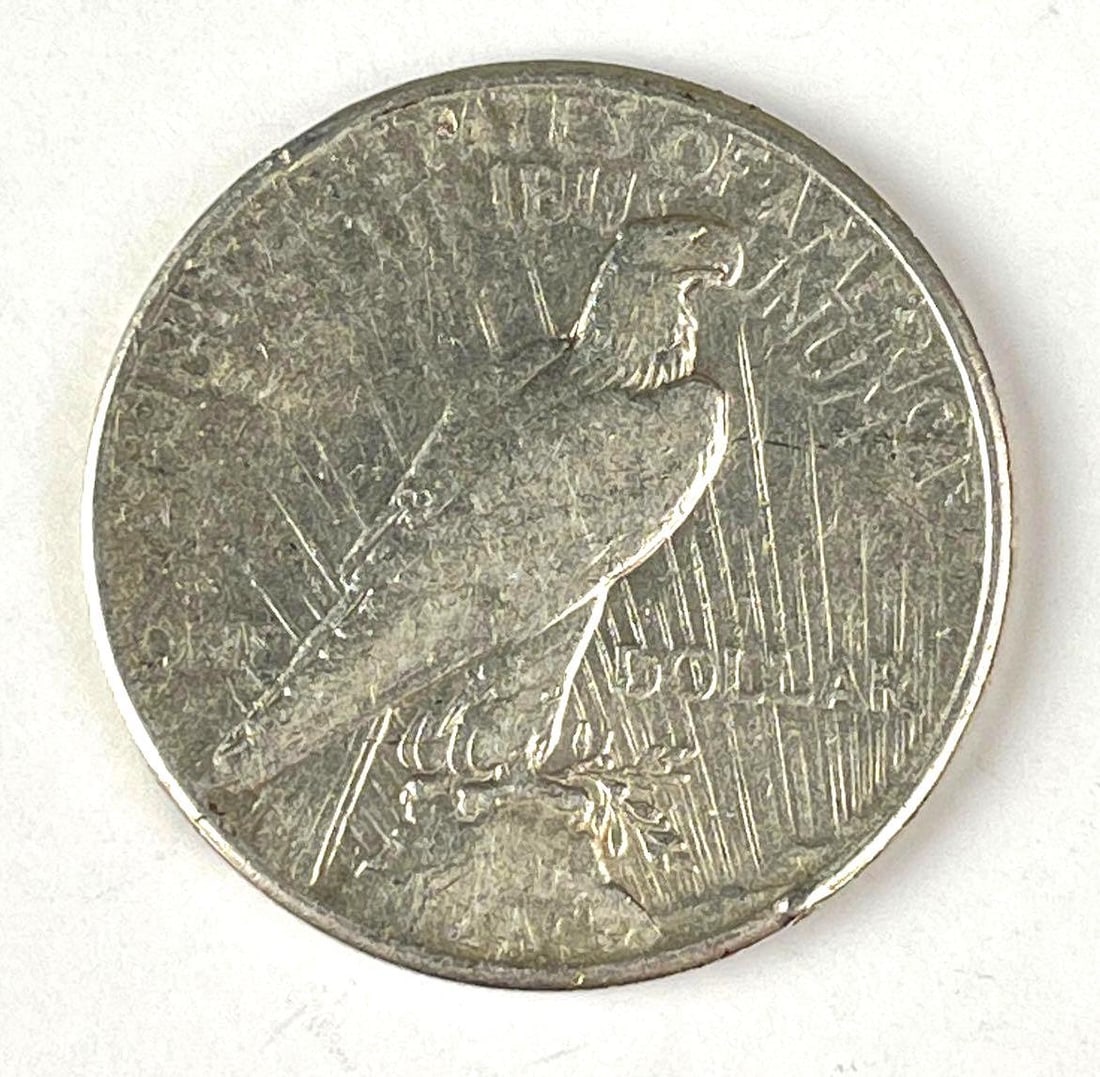 1926 US Peace Silver Dollar - 2