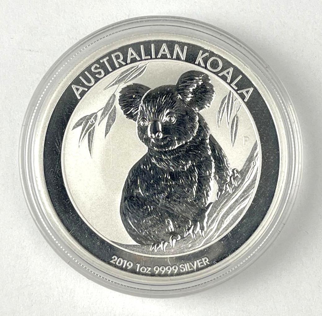 2019 P Australia $1 Koala 1 oz 9999 Silver Coin (1 of 2)