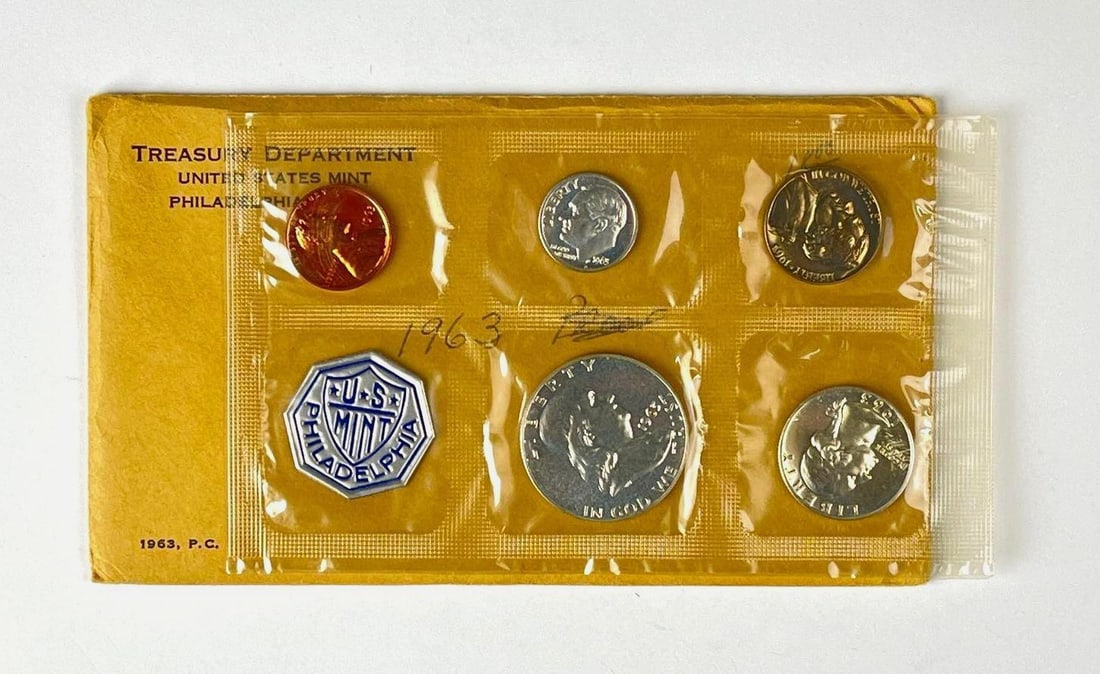 1963 US Mint Coin Proof Set (1 of 2)
