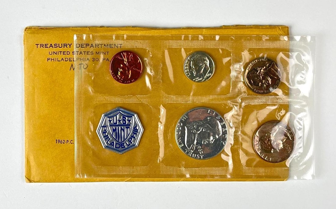 1962 US Mint Coin Proof Set: 1962 US Mint Coin Proof Set
