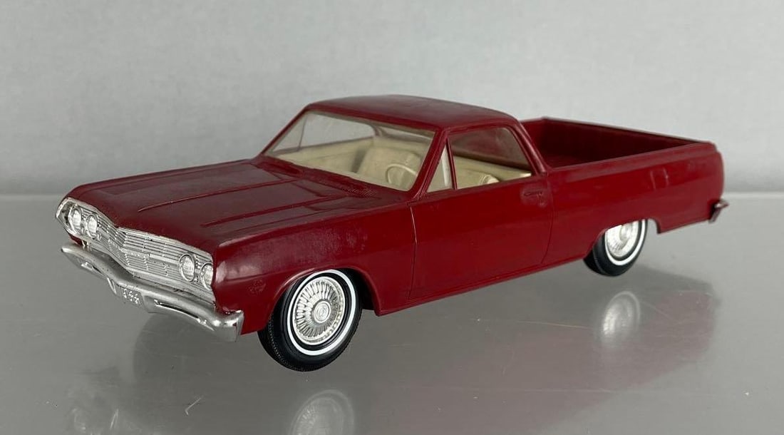 1965 Chevy El Camino Dealership Promo Car: Red, tan interior, scuffs
