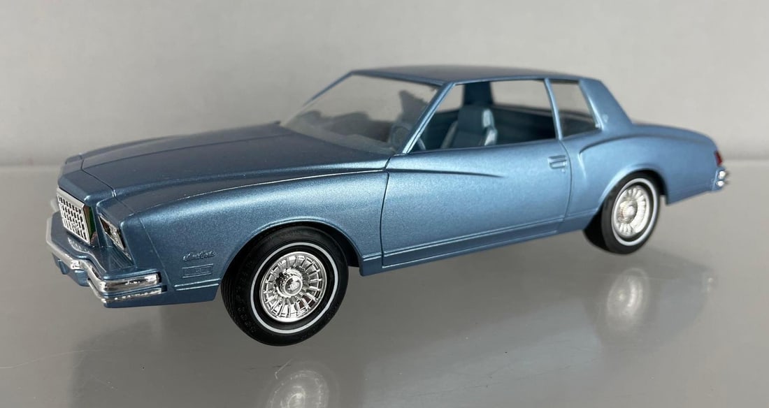 1980 Chevy Monte Carlo Dealership Promo Car: Metallic blue