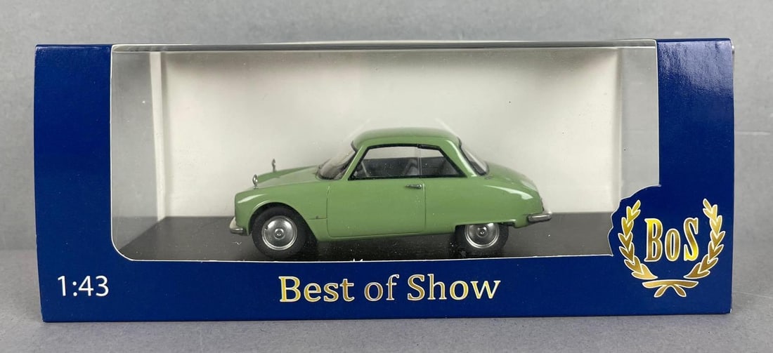 Best of Show 1964 Citroen Bijou Die-Cast Car: 1/43 scale, original packaging
