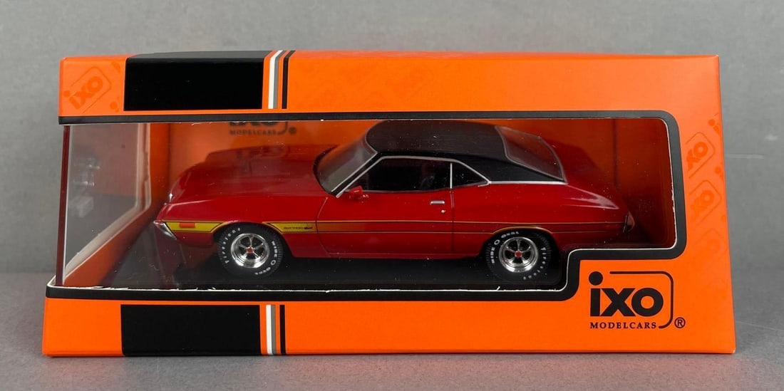 IXO Models 1972 Ford Gran Torino Sport Die-Cast Car: 1/43 scale, original packaging