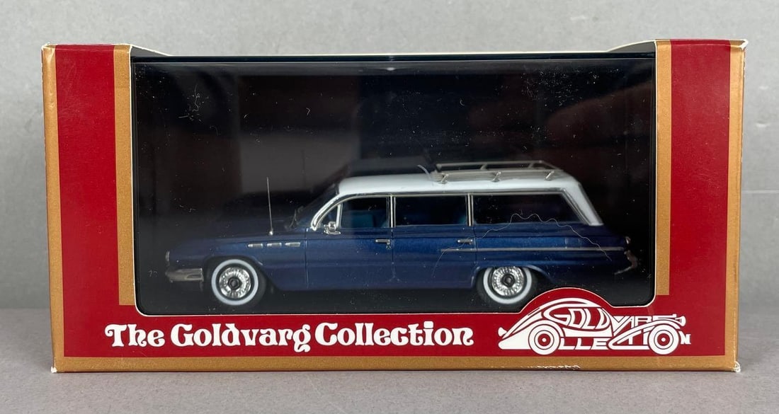 LE Goldvarg Collection 1962 Buick Station Wagon Die-Cast Car: Limited number 91/200, 1/43 scale