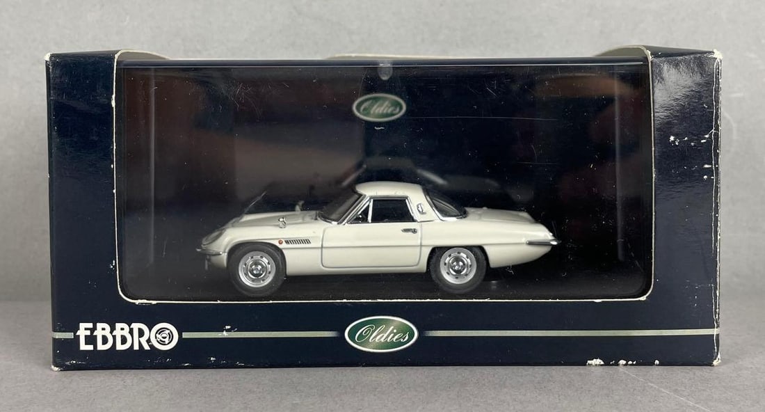 Ebbro Oldies 1967 Mazda Cosmo Sport Die-Cast Car: 1/43 scale, original packaging