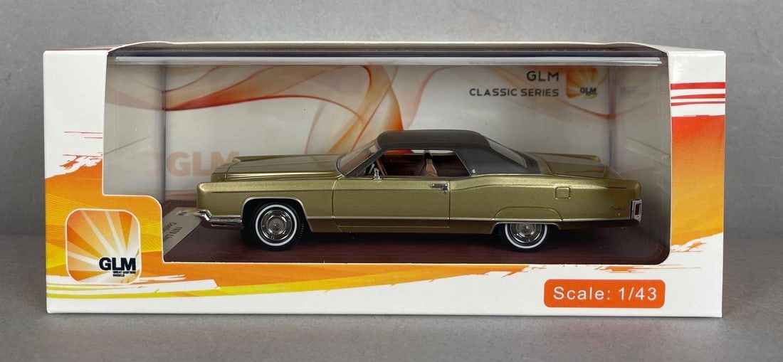 LE GLM 1970 Lincoln Continental Coupe Die-Cast Car: Limited number 091/199, 1/43 scale