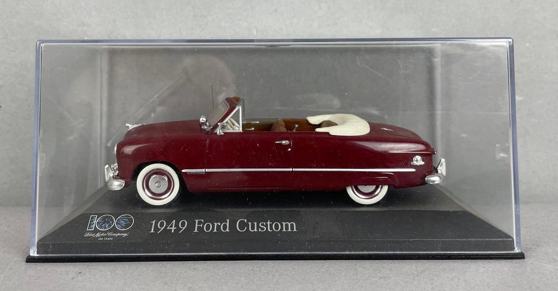 100 Years 1949 Ford Custom Convertible Die-Cast Car (1 of 2)