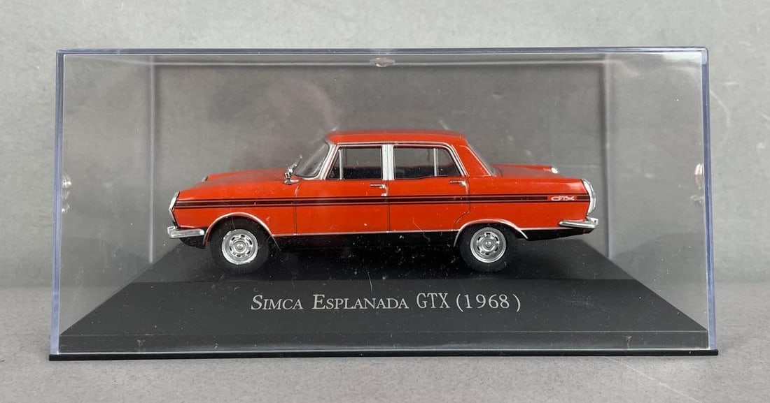 1968 Simca Esplanada GTX Die-Cast Car: 1/43 scale