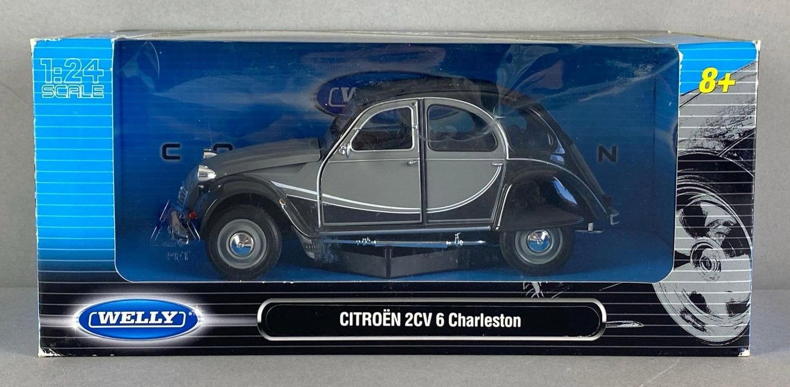 Welly Citro?n 2CV 6 Charleston: 1/24 scale, die-cast, in original box