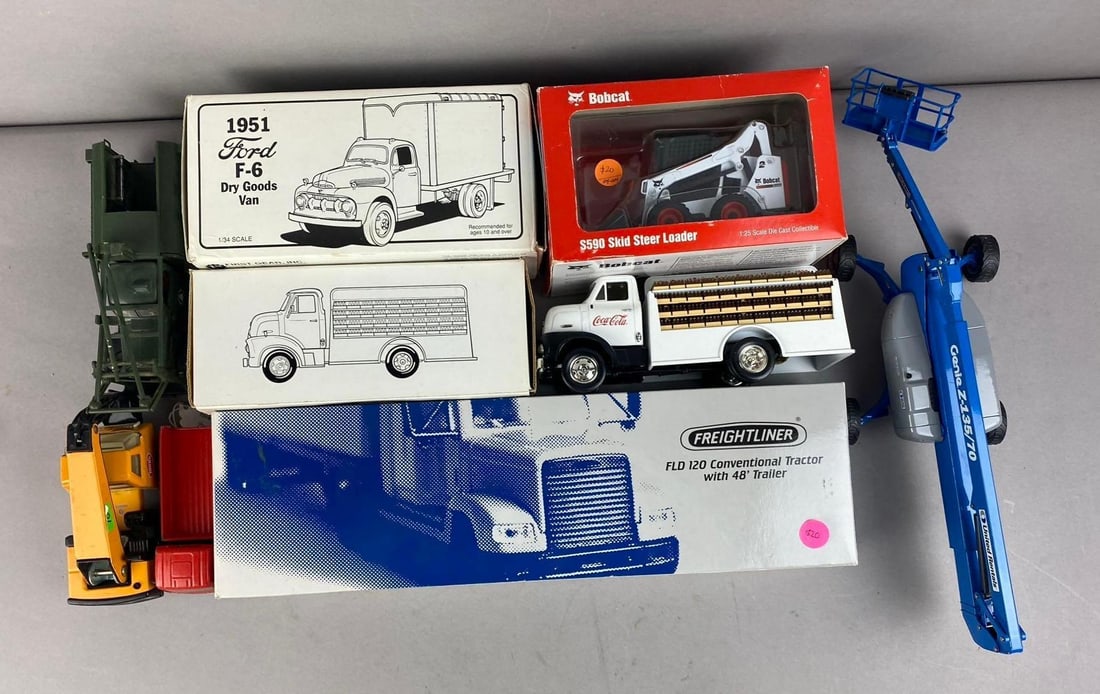Group of 8 1/64 Scale Die-Cast Trucks and More (1 of 4)