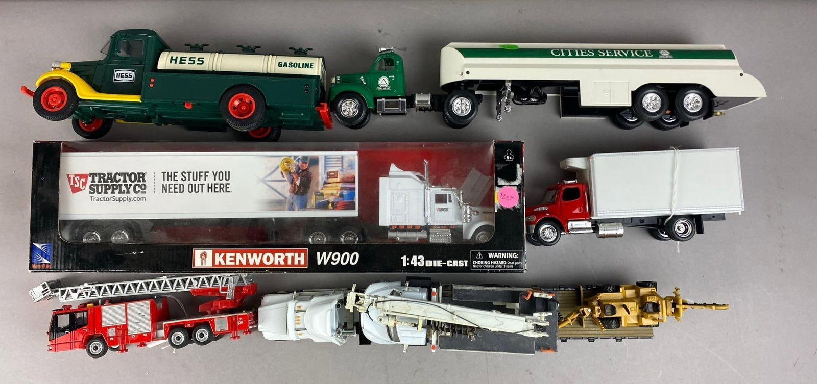 Group of Assorted 1/64 Scale Die-Cast Trucks and More (1 of 3)