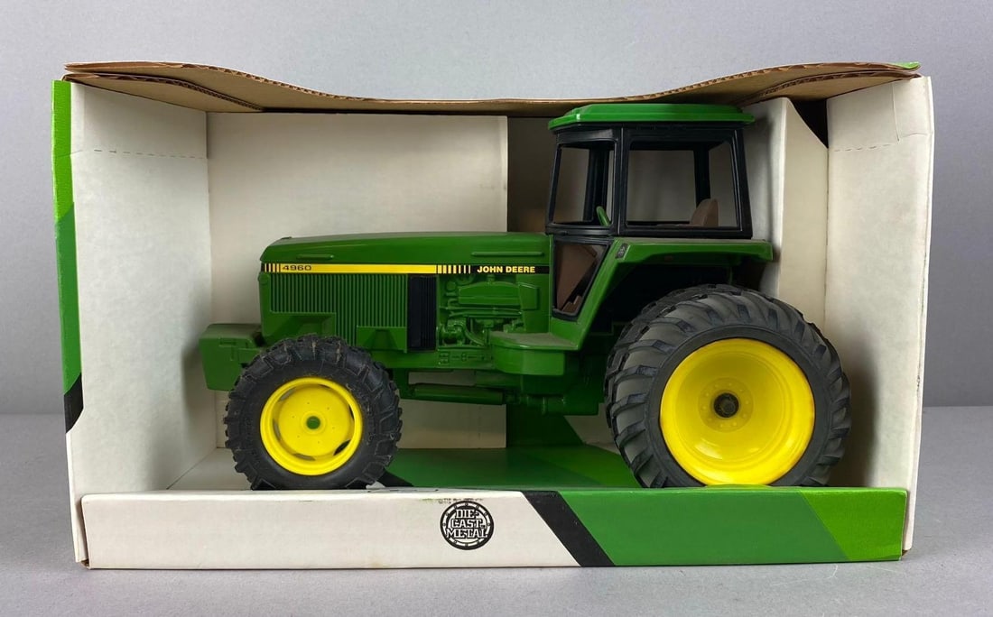 1992 ERTL John Deere 4960 Tractor 1/16 Scale Die-Cast Vehicle: Like new in original packaging.