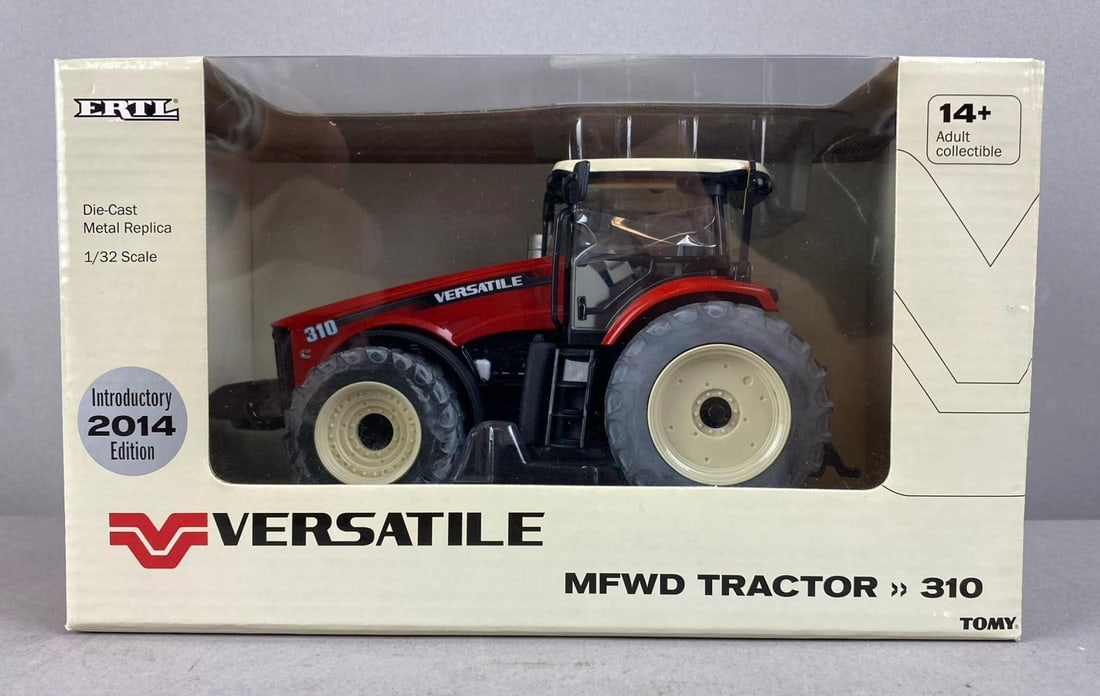 2014 ERTL Versatile 310 Tractor 1/32 Scale Die-Cast Vehicle: Like new in original packaging.