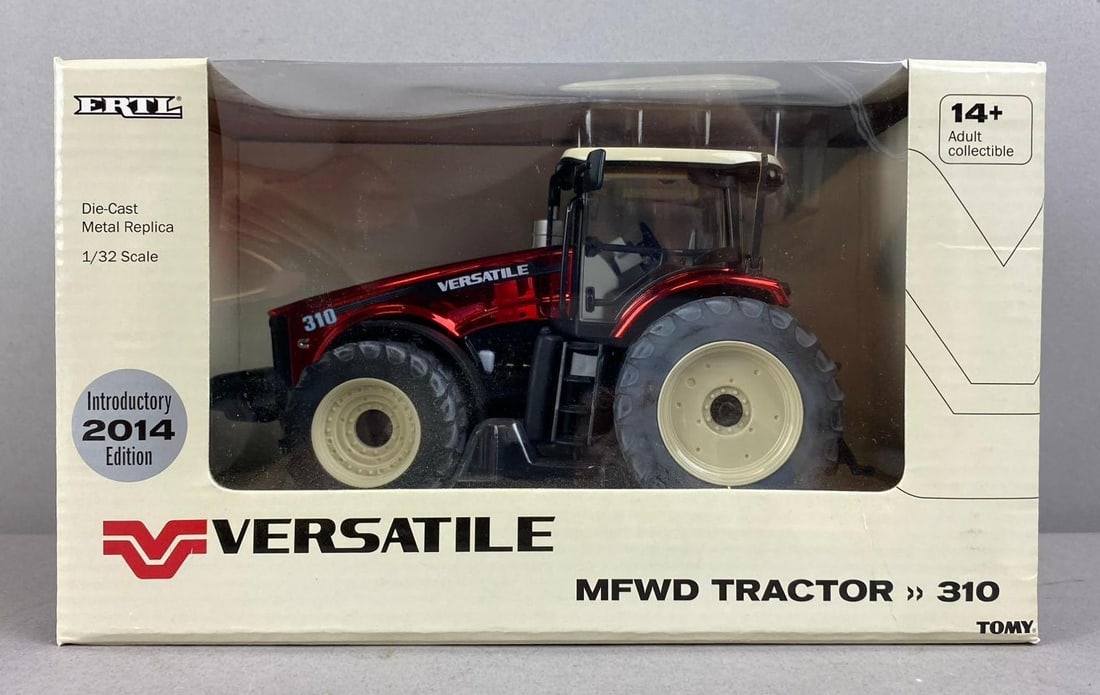 2014 ERTL Versatile 310 Tractor 1/32 Scale Die-Cast Vehicle: Like new in original packaging.