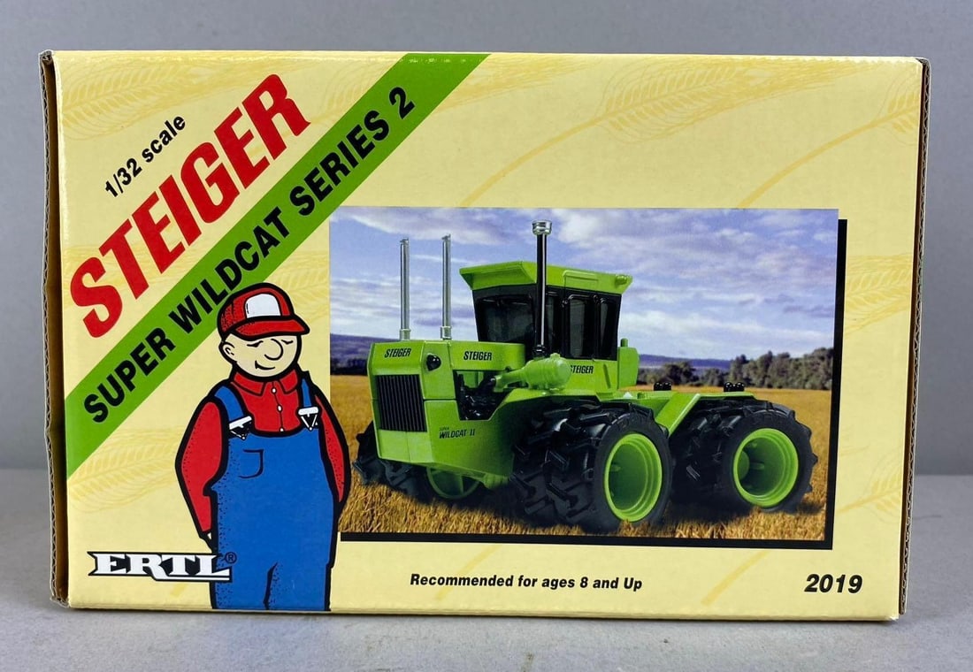 2019 ERTL Steiger Super Wildcat Series 2 1/32 Scale Die-Cast Vehicle: Like new in original packaging.
