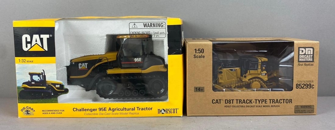 Group of 2 Die-Cast Metals Caterpillar Tractors (1 of 3)
