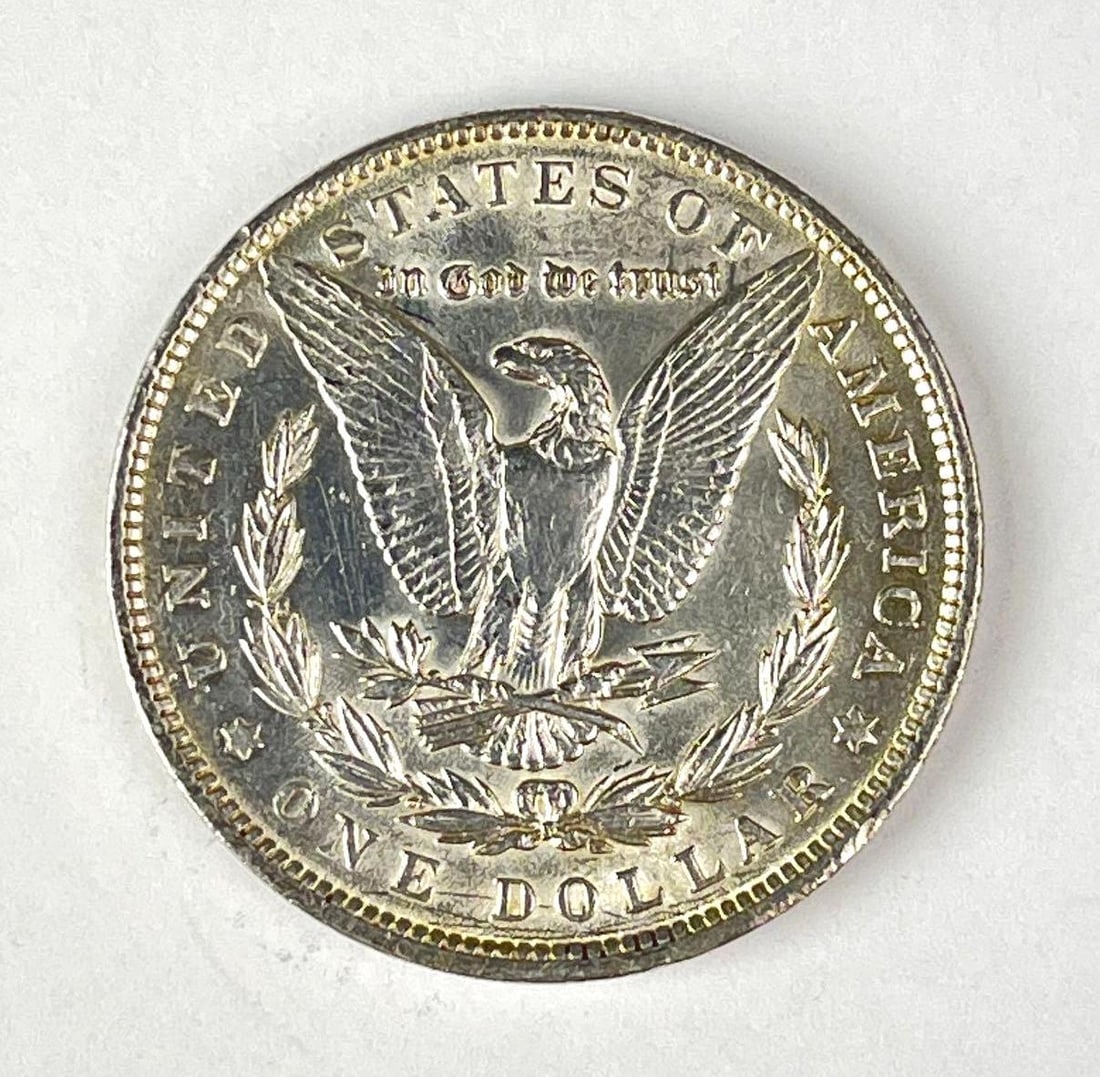 1891 US Morgan Silver Dollar - 2