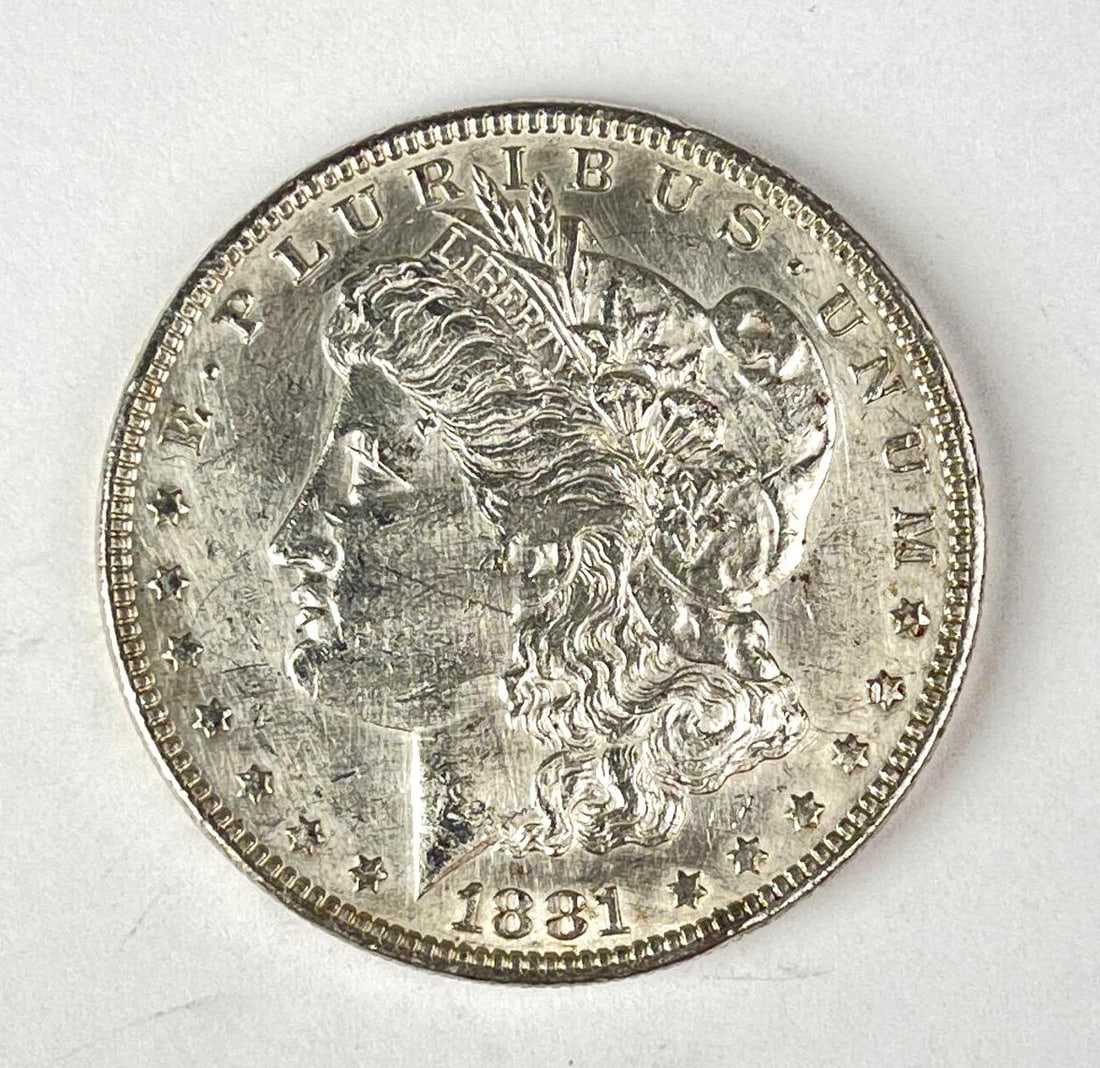 1881 US Morgan Silver Dollar: 1881 US Morgan Silver Dollar
