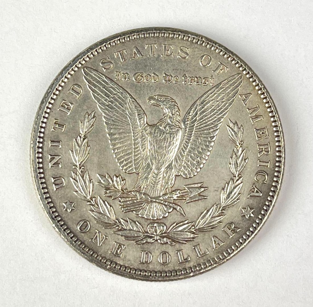 1896 US Morgan Silver Dollar - 2
