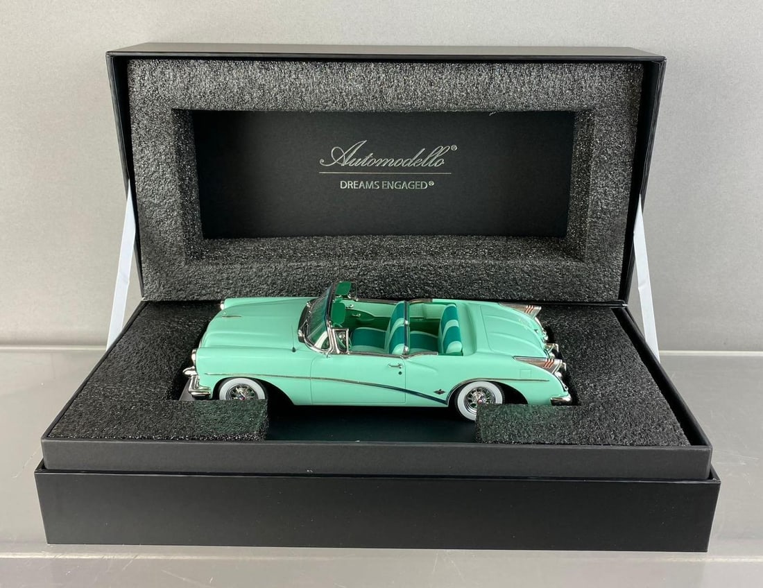 2022 Automodello 1954 Buick Skylark 1:24 Scale Die-Cast Vehicle: Like new in original packaging.