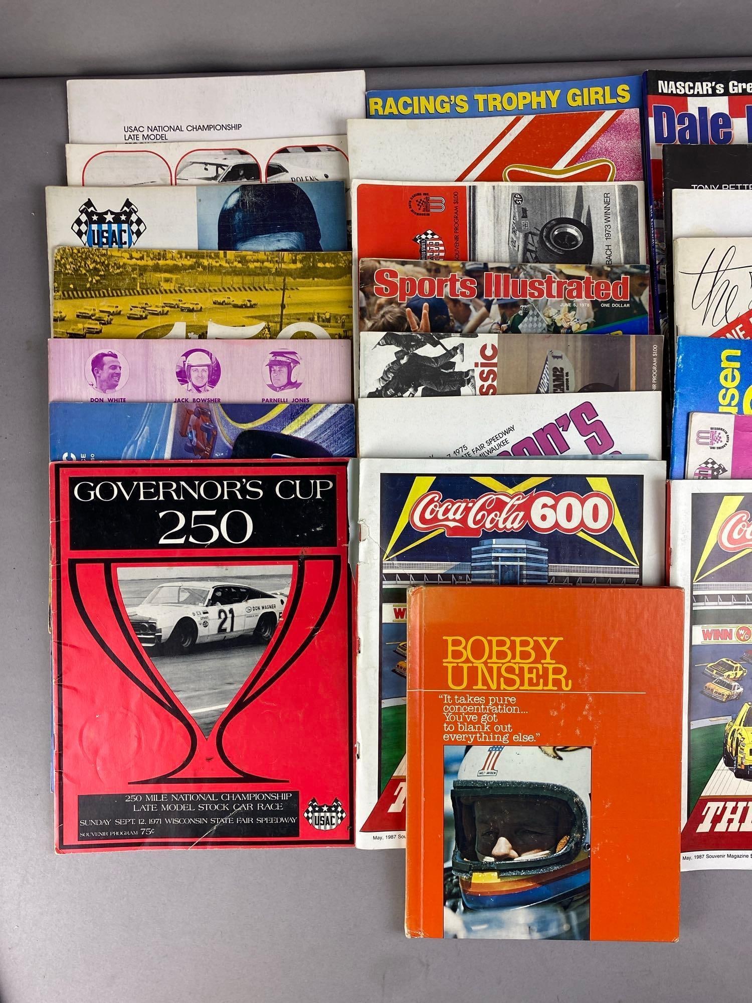 Group of Assorted Racing Programs and More - 2