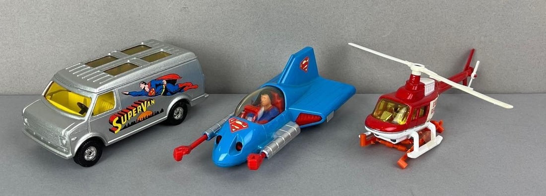 Group of 3 Corgi Superman Die-Cast Vehicles (1 of 4)
